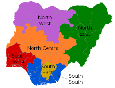 Geopolitical Zones Of Nigeria 